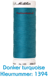 Seralon 200m turquoise tinten