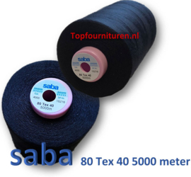 Saba polyestergaren 80 cone