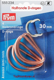 D-ringen koper 30mm Prym 555234