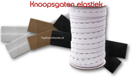Knoopsgat elastiek 18mm