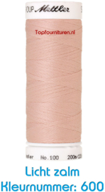 Seralon 200m zalm/ roze tinten