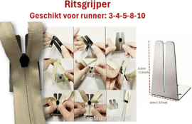 Roestvrijstalen Ritsgrijper