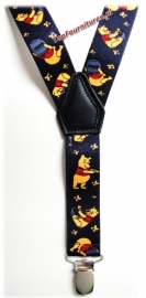 Kinderbretels Donkerblauw Winny The Pooh