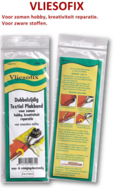 Vliesofix / Vlieseline dubbelzijdig textielplakband.