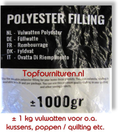 Vulwatten Polyester.