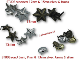 STUDS prijs per 10 stuks