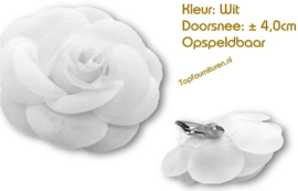 Corsages wit klein formaat opspeldbaar