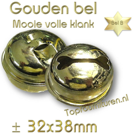 Gouden bel, volle klank (staffelkorting)