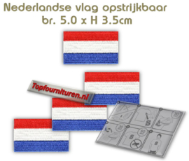 Applicatie Nederlandse vlag klein