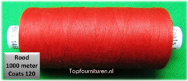 Rood naaimachinegaren 1000 meter