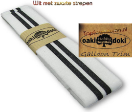 Sierband Galloon-Trim hoofdkleur wit