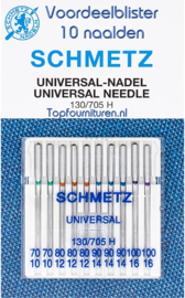 Schmetz Universeelnaalden assorti 70 80 90 100 - voordeel verpakking