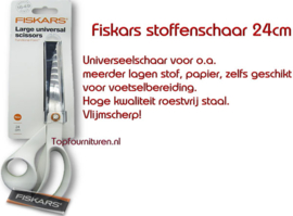 Fiskars stoffen/coupeuseschaar 24cm rechtshandig