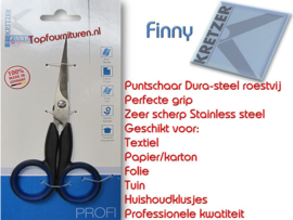 Professioneel kleermakers puntschaartje van Finny