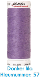 Seralon 200m paars/ lila tinten
