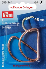 D-ring koper 40mm Prym 555244
