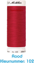 Seralon 200m roze/ cyclaam/ rood tinten