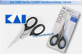 Kai 1000 Series 1140ST borduurschaar, 14 cm