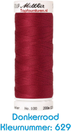 Seralon 200m rood/ bordeaux tinten