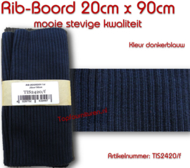 Rib-boord de luxe 20x90cm