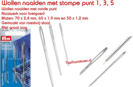 Wollen naalden met stompe punt 124119