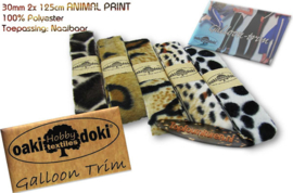 Sierband Galloon-Trim Animalprint