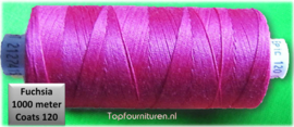 Fuchsia naaimachinegaren 1000 meter