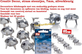 Strass steentjes 7mm art. 403365