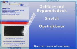 Pronty Jersey opstrijkbaar reparatiedoek stretch