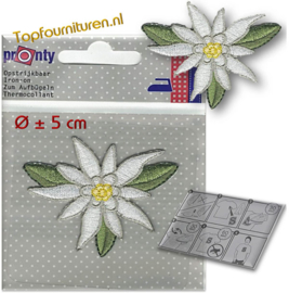 Applicatie Edelweiss Ø 5cm