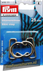 Bikinisluiting metaal 25mm (P416111)