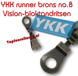 Bronzen ritsrunner no.8 vislon (L)