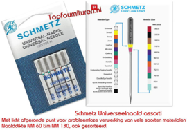 Schmetz Universeelnaalden assorti 70/10-80/12-90/14