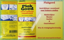 Plakgoed zoomband