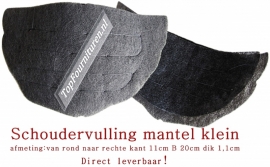 Schoudervulling Mantel klein.