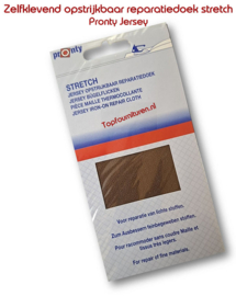 Pronty Jersey opstrijkbaar reparatiedoek stretch