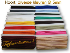 Koord 100% acryl diverse kleuren