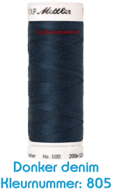 Seralon 200m donker blauw tinten