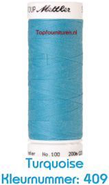 Seralon 200m turquoise tinten