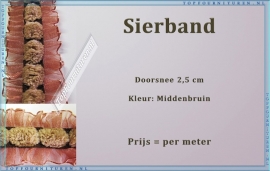 (SB200) Sierband bruin