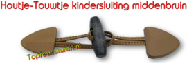 Sluiting houtje-touwtje  kinderen