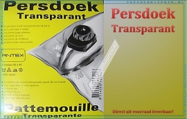 Persdoek Transparant