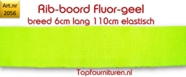 Rib-Boord Fluor geel (2056)