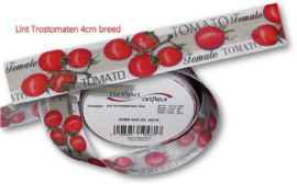 Lint 4cm breed tomaten