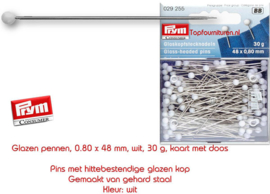 Glaskopspelden extra large 029255 PRYM (BB)