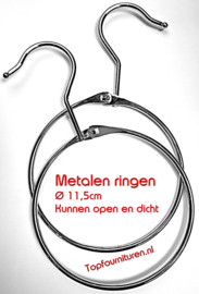 Metalen ophangringen