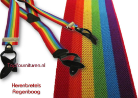 Bretels Regenboog met bretelleertjes