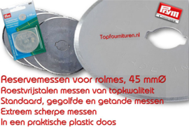 Reservemesjes rolmes 45mm PRYM 610472 (KK)