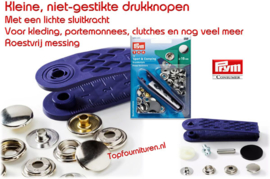 Sportknopen Zilver 15 mm Prym 390201