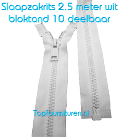 Slaapzakrits bloktand 2.5 meter